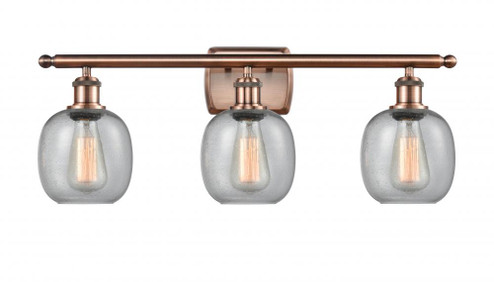 Belfast - 3 Light - 26 inch - Antique Copper - Bath Vanity Light (3442|516-3W-AC-G104-LED)