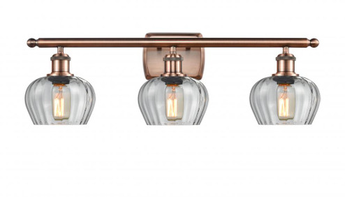 Fenton - 3 Light - 27 inch - Antique Copper - Bath Vanity Light (3442|516-3W-AC-G92)