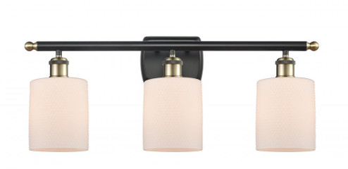 Cobbleskill - 3 Light - 25 inch - Black Antique Brass - Bath Vanity Light (3442|516-3W-BAB-G111-LED)