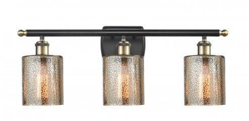 Cobbleskill - 3 Light - 25 inch - Black Antique Brass - Bath Vanity Light (3442|516-3W-BAB-G116)