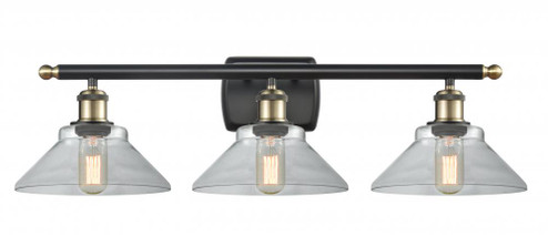 Orwell - 3 Light - 28 inch - Black Antique Brass - Bath Vanity Light (3442|516-3W-BAB-G132)