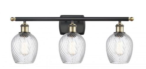 Salina - 3 Light - 26 inch - Black Antique Brass - Bath Vanity Light (3442|516-3W-BAB-G292-LED)