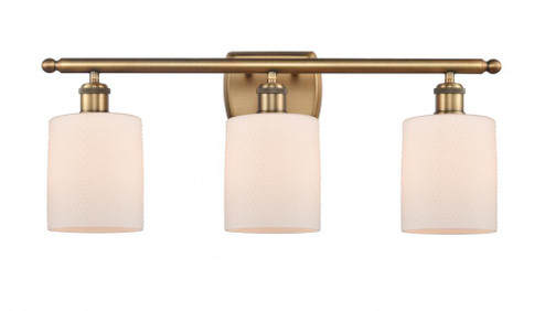 Cobbleskill - 3 Light - 25 inch - Brushed Brass - Bath Vanity Light (3442|516-3W-BB-G111-LED)