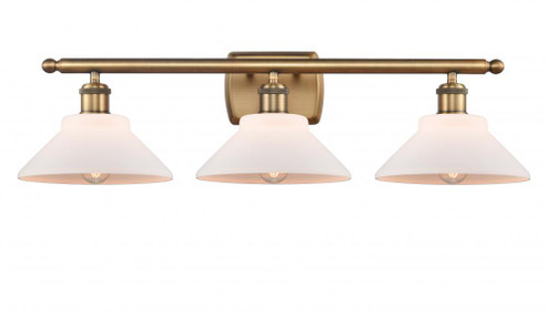 Orwell - 3 Light - 28 inch - Brushed Brass - Bath Vanity Light (3442|516-3W-BB-G131)