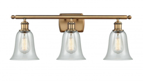Hanover - 3 Light - 26 inch - Brushed Brass - Bath Vanity Light (3442|516-3W-BB-G2812)