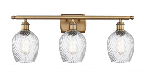 Salina - 3 Light - 26 inch - Brushed Brass - Bath Vanity Light (3442|516-3W-BB-G292-LED)