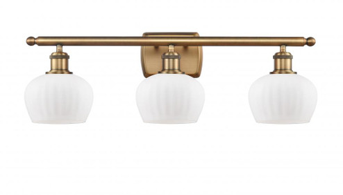 Fenton - 3 Light - 27 inch - Brushed Brass - Bath Vanity Light (3442|516-3W-BB-G91-LED)