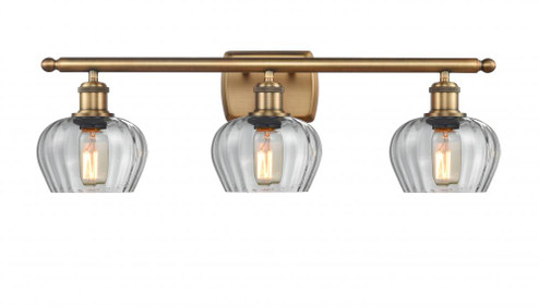 Fenton - 3 Light - 27 inch - Brushed Brass - Bath Vanity Light (3442|516-3W-BB-G92-LED)