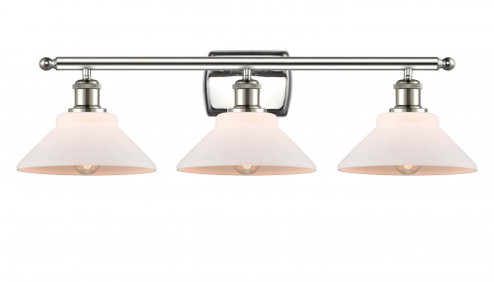 Orwell - 3 Light - 28 inch - Polished Nickel - Bath Vanity Light (3442|516-3W-PN-G131)