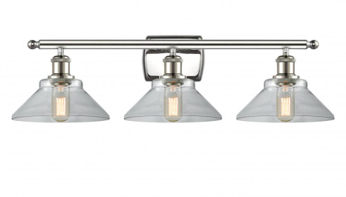 Orwell - 3 Light - 28 inch - Polished Nickel - Bath Vanity Light (3442|516-3W-PN-G132-LED)