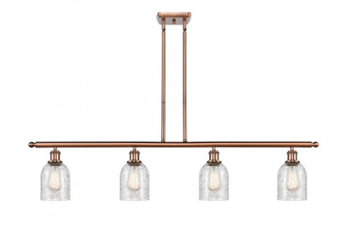 Caledonia - 4 Light - 48 inch - Antique Copper - Stem hung - Island Light (3442|516-4I-AC-G259-LED)