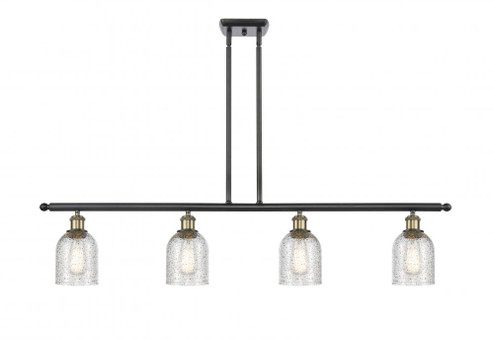 Caledonia - 4 Light - 48 inch - Black Antique Brass - Stem hung - Island Light (3442|516-4I-BAB-G259-LED)