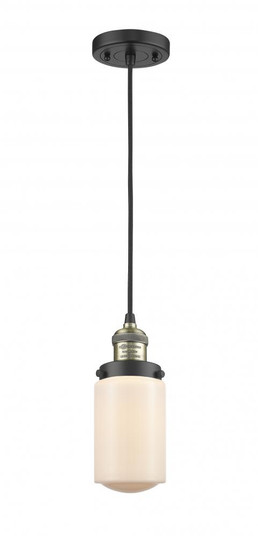 Dover - 1 Light - 5 inch - Black Antique Brass - Cord hung - Mini Pendant (3442|201C-BAB-G311-LED)