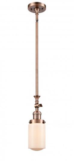 Dover - 1 Light - 5 inch - Antique Copper - Stem Hung - Adjustable Mini Pendant (3442|206-AC-G311-LED)