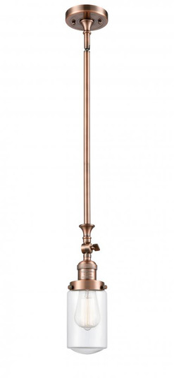 Dover - 1 Light - 5 inch - Antique Copper - Stem Hung - Adjustable Mini Pendant (3442|206-AC-G312-LED)