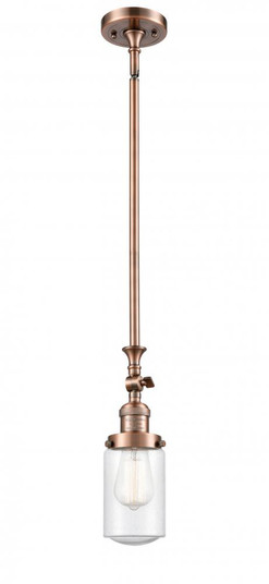 Dover - 1 Light - 5 inch - Antique Copper - Stem Hung - Adjustable Mini Pendant (3442|206-AC-G314)