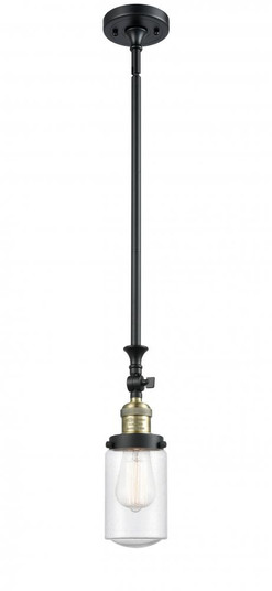 Dover - 1 Light - 5 inch - Black Antique Brass - Stem Hung - Adjustable Mini Pendant (3442|206-BAB-G314)