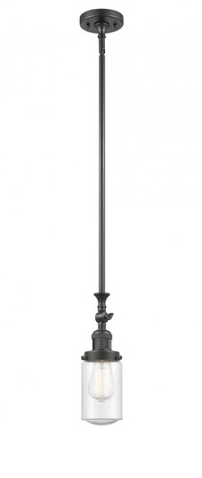 Dover - 1 Light - 5 inch - Oil Rubbed Bronze - Stem Hung - Adjustable Mini Pendant (3442|206-OB-G314)