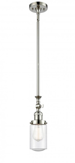 Dover - 1 Light - 5 inch - Polished Nickel - Stem Hung - Adjustable Mini Pendant (3442|206-PN-G314)