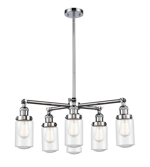 Dover 6 Light Chandelier (3442|207-6CR-PC-G314)