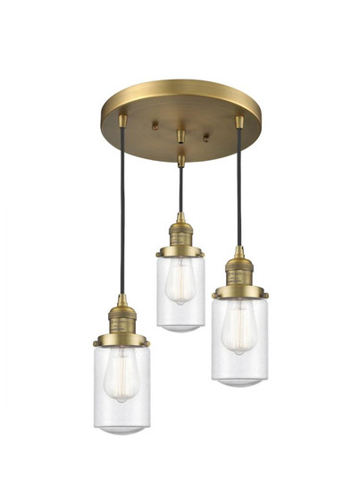 Dover 3 Light Multi-Pendant (3442|211/3-BB-G314)