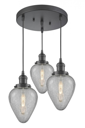 Geneseo 3 Light Multi-Pendant (3442|211/3-OB-G165-LED)