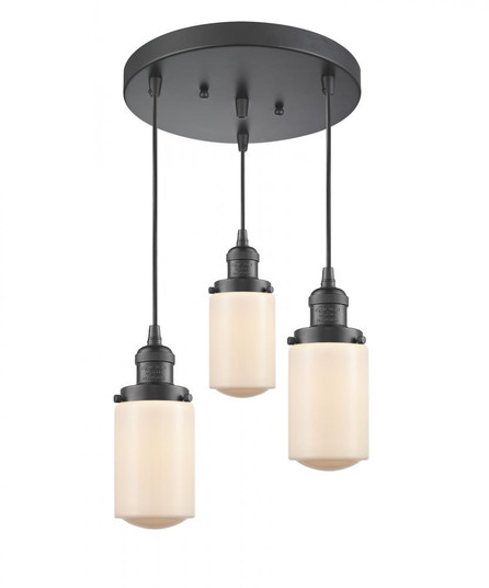 Dover 3 Light Multi-Pendant (3442|211/3-OB-G311)