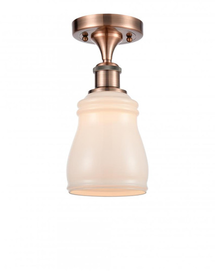 Ellery - 1 Light - 5 inch - Antique Copper - Semi-Flush Mount (3442|516-1C-AC-G391)