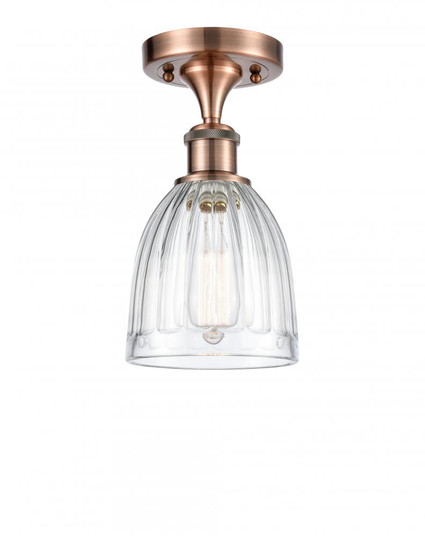 Brookfield - 1 Light - 6 inch - Antique Copper - Semi-Flush Mount (3442|516-1C-AC-G442)