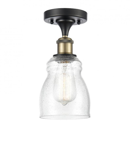 Ellery - 1 Light - 5 inch - Black Antique Brass - Semi-Flush Mount (3442|516-1C-BAB-G394)