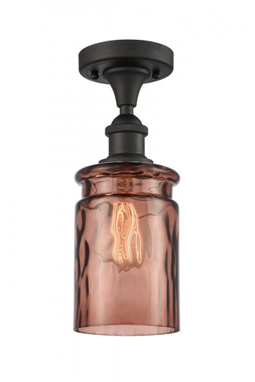 Candor 1 Light Semi-Flush Mount (3442|516-1C-OB-G352-TOF)