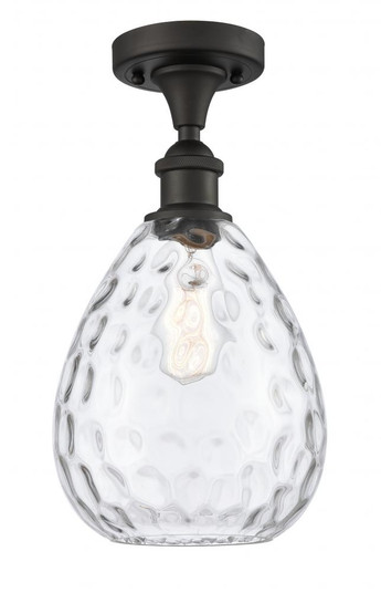 Waverly - 1 Light - 8 inch - Oil Rubbed Bronze - Semi-Flush Mount (3442|516-1C-OB-G372-LED)