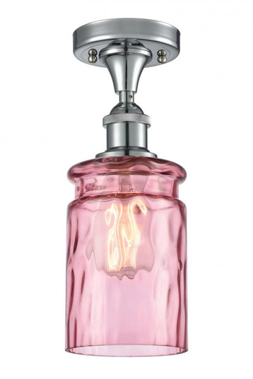 Candor 1 Light Semi-Flush Mount (3442|516-1C-PC-G352-LIL)
