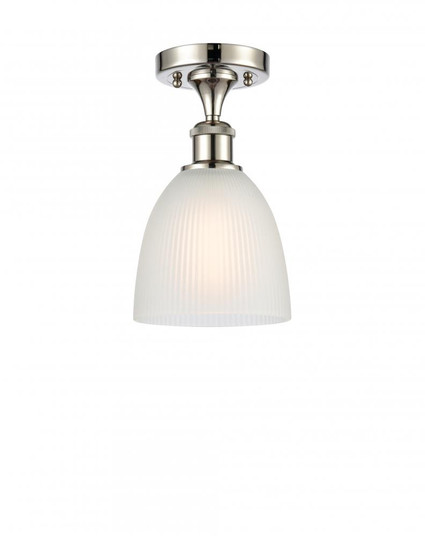 Castile - 1 Light - 6 inch - Polished Nickel - Semi-Flush Mount (3442|516-1C-PN-G381)
