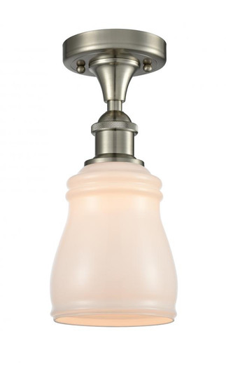 Ellery - 1 Light - 5 inch - Brushed Satin Nickel - Semi-Flush Mount (3442|516-1C-SN-G391-LED)