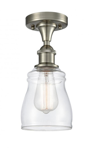 Ellery - 1 Light - 5 inch - Brushed Satin Nickel - Semi-Flush Mount (3442|516-1C-SN-G392-LED)