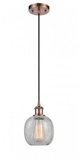 Belfast - 1 Light - 6 inch - Antique Copper - Cord hung - Mini Pendant (3442|516-1P-AC-G105)