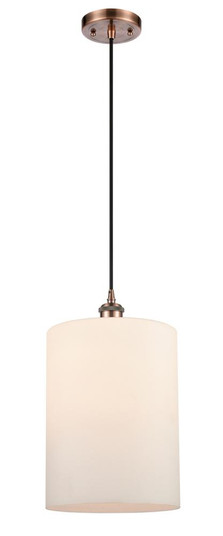 Cobbleskill - 1 Light - 9 inch - Antique Copper - Cord hung - Mini Pendant (3442|516-1P-AC-G111-L)