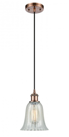 Hanover - 1 Light - 6 inch - Antique Copper - Cord hung - Mini Pendant (3442|516-1P-AC-G2811-LED)