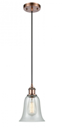 Hanover - 1 Light - 6 inch - Antique Copper - Cord hung - Mini Pendant (3442|516-1P-AC-G2812)