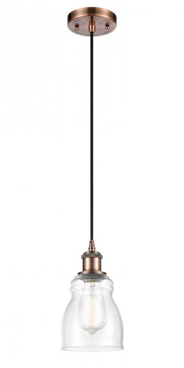 Ellery - 1 Light - 5 inch - Antique Copper - Cord hung - Mini Pendant (3442|516-1P-AC-G394)