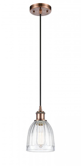Brookfield - 1 Light - 6 inch - Antique Copper - Cord hung - Mini Pendant (3442|516-1P-AC-G442)