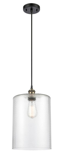Cobbleskill - 1 Light - 9 inch - Black Antique Brass - Cord hung - Mini Pendant (3442|516-1P-BAB-G112-L)