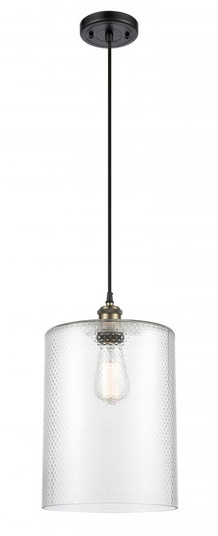 Cobbleskill - 1 Light - 9 inch - Black Antique Brass - Cord hung - Mini Pendant (3442|516-1P-BAB-G112-L-LED)