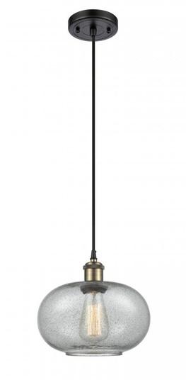 Gorham - 1 Light - 10 inch - Black Antique Brass - Cord hung - Mini Pendant (3442|516-1P-BAB-G247)