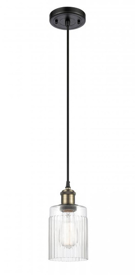 Hadley - 1 Light - 5 inch - Black Antique Brass - Cord hung - Mini Pendant (3442|516-1P-BAB-G342)