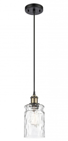 Candor - 1 Light - 5 inch - Black Antique Brass - Cord hung - Mini Pendant (3442|516-1P-BAB-G352)