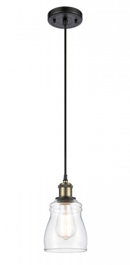 Ellery - 1 Light - 5 inch - Black Antique Brass - Cord hung - Mini Pendant (3442|516-1P-BAB-G392-LED)
