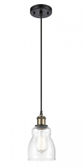 Ellery - 1 Light - 5 inch - Black Antique Brass - Cord hung - Mini Pendant (3442|516-1P-BAB-G394-LED)
