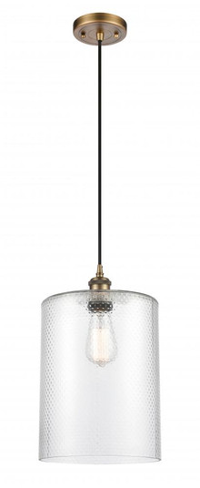 Cobbleskill - 1 Light - 9 inch - Brushed Brass - Cord hung - Mini Pendant (3442|516-1P-BB-G112-L-LED)